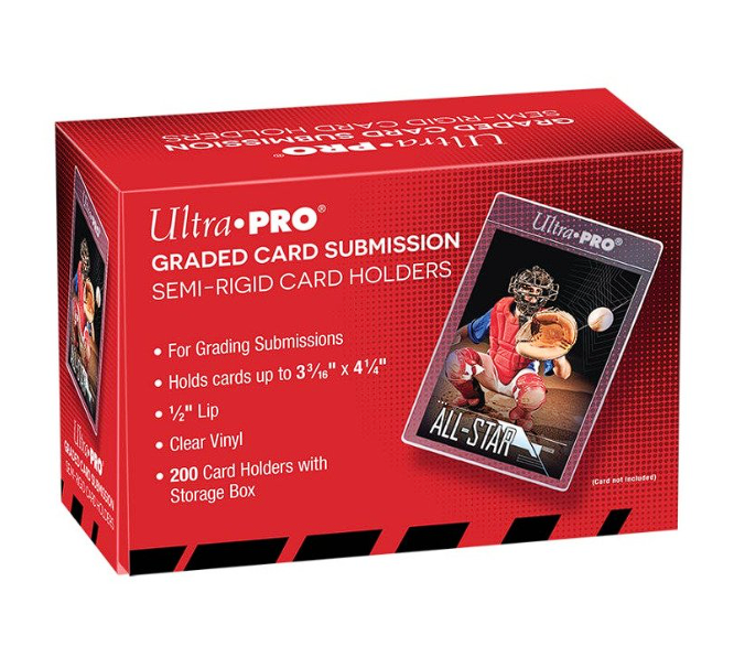 UltraPro - Semi Rigid Sleeves: 1/2" Lip Tall (200 Sleeves)