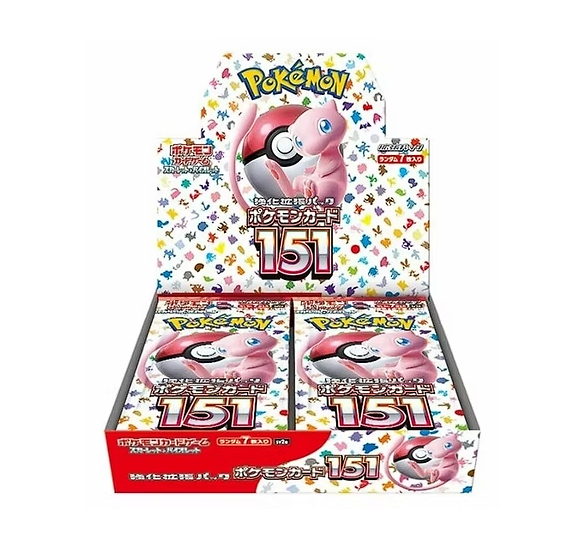 151 sv2A Booster Box Display (20 Booster Packs) - Japanisch