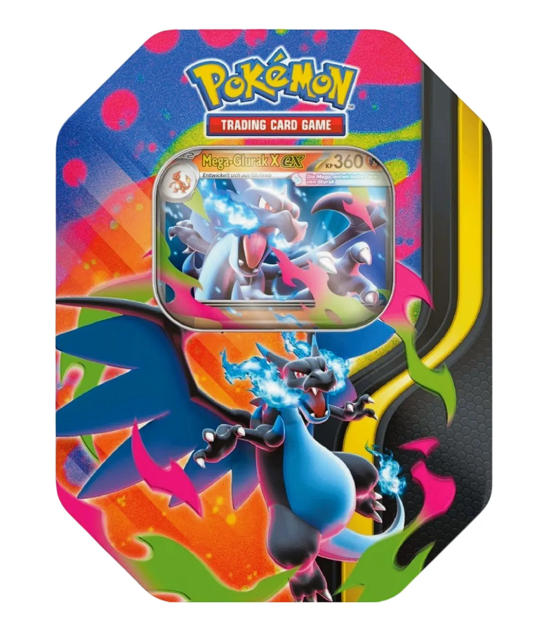 Pokémon Mega-Glurak X ex Tin Box 2026