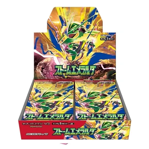 Pokemon Storm Emeralda Display JP
