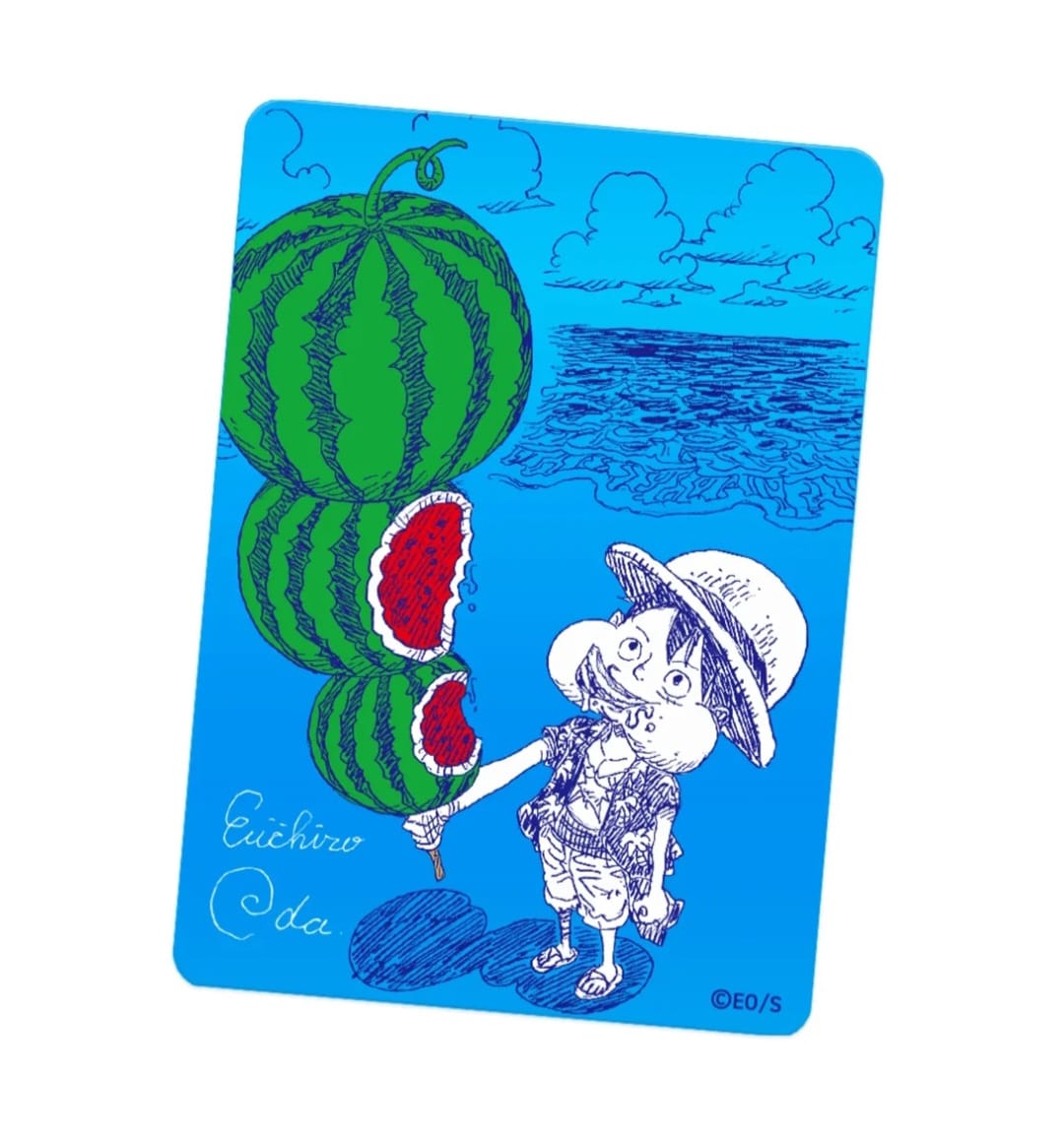 Natsucomi Summer 2026 Metakira Metallic Trading Card One Piece Monkey D. Luffy