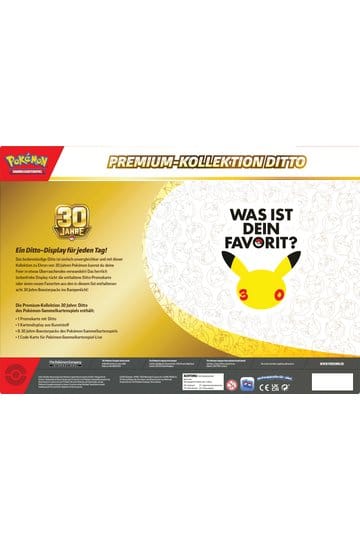 Pokemon TCG Premium-Kollektion 30 Jahre: Ditto *Deutsche Version*