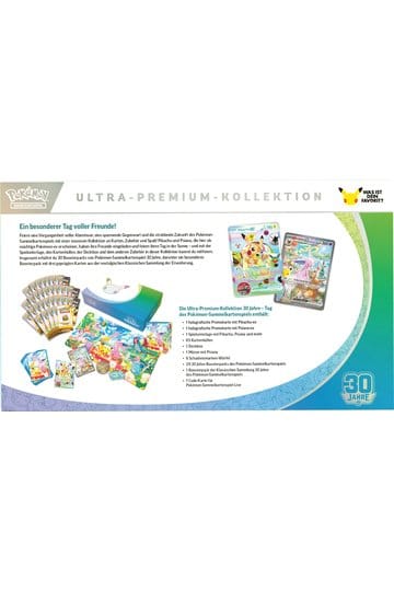 Pokemon TCG Ultra-Premium-Kollektion 30 Jahre: Tag (Pikachu & Psiana) *Deutsche Version*