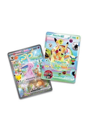 Pokemon TCG Ultra-Premium-Kollektion 30 Jahre: Tag (Pikachu & Psiana) *Deutsche Version*