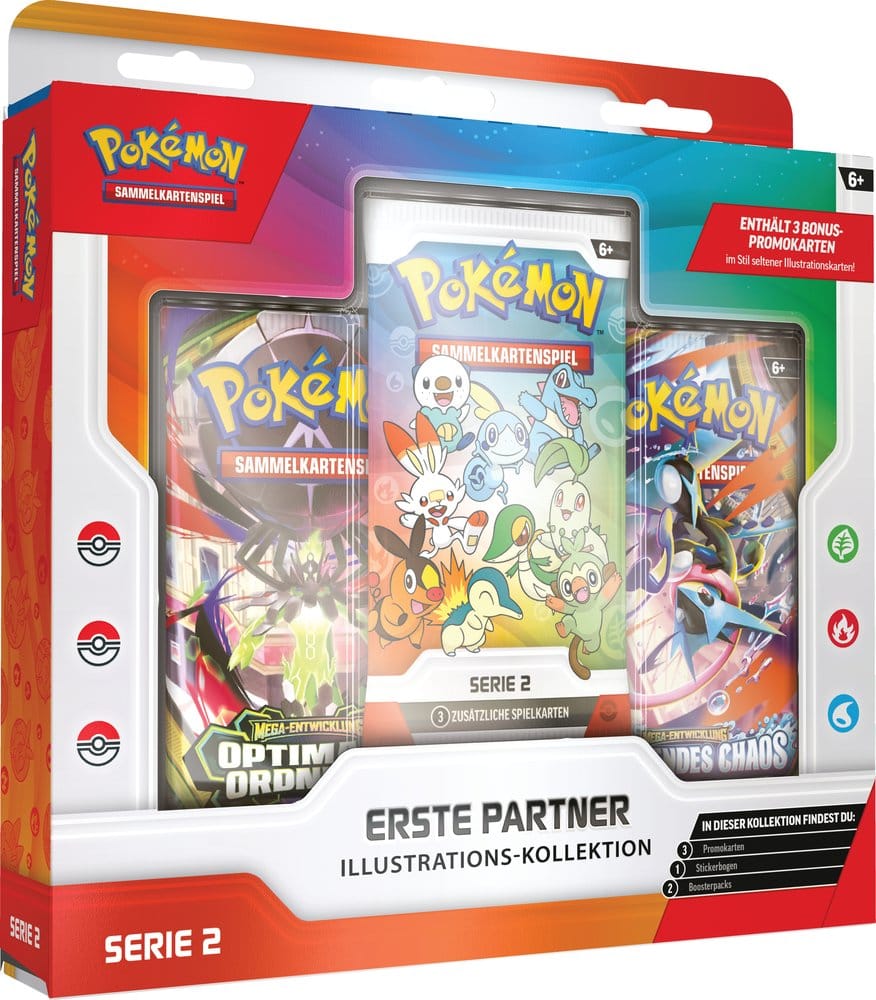 *PRE ORDER*Pokemon TCG Erste Partner Illustrations-Kollektion Serie 2