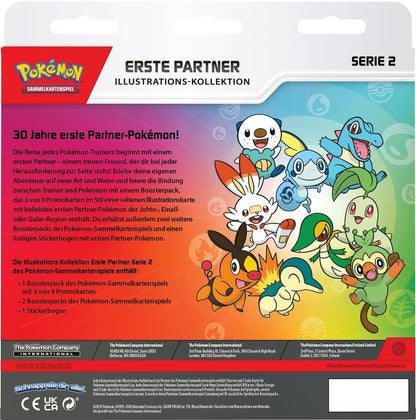 *PRE ORDER*Pokemon TCG Erste Partner Illustrations-Kollektion Serie 2