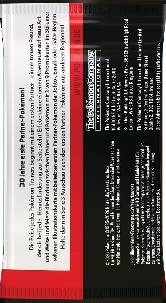 *PRE ORDER*Pokemon TCG Erste Partner Illustrations-Kollektion Serie 2