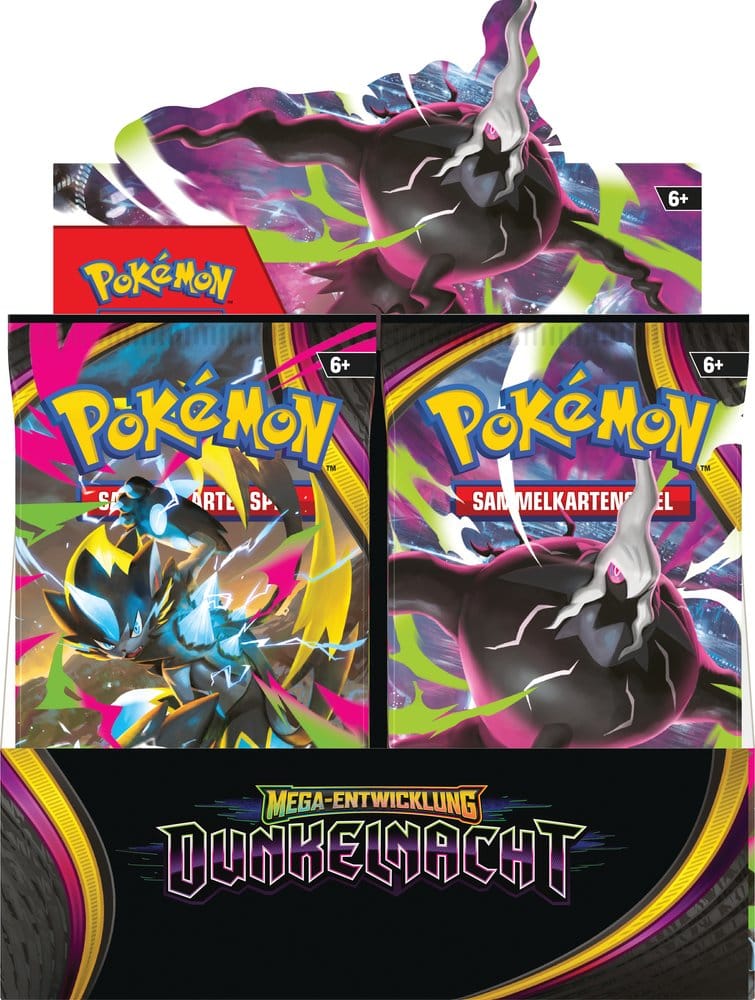 *PRE ORDER*Pokemon TCG Mega-Entwicklung – Dunkelnacht Booster Display (36)